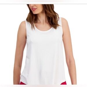 JM Collection Women's Scoop-Neck Sleeveless Tank Top, Regular